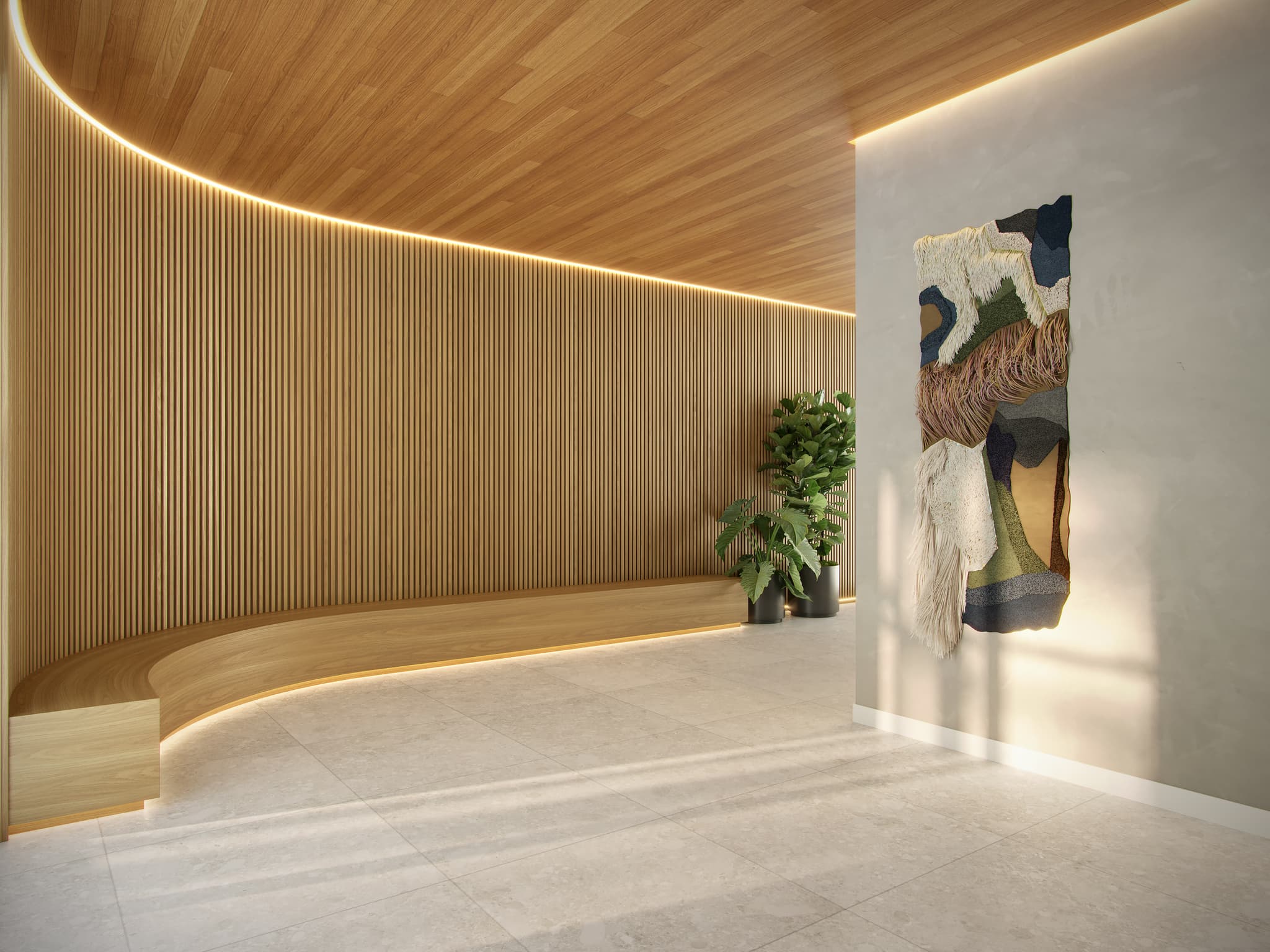 Lobby do Axis Campo Belo